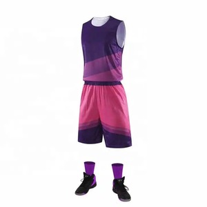 Personalizado Reversible Baloncesto Jersey Set Poliéster Chaleco Estilo directo de fábrica al por mayor para su propio equipo uniformes - Product Image 1