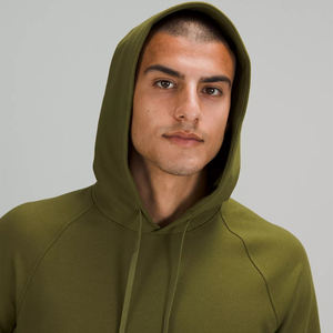 เสื้อฮู้ดเข้ารูปสไตล์วินเทจสำหรับผู้ชาย, เสื้อมีฮู้ดผ้าฝ้าย100% โอเวอร์ไซส์พิมพ์ลายโลโก้ผ้าไหมสำหรับฤดูหนาว - Product Image 4