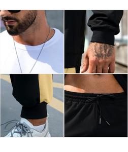 ชุดวอร์มสำหรับผู้ชายชุดวอร์มทำจากโรงงานผลิตโลโก้ตามสั่ง - Product Image 5