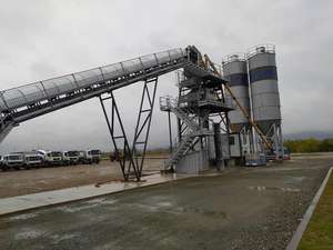 Key Features 160 M3/h Electric Fixed Concrete Batching Plant with PLC Gearbox Bearing Motor <b>Engine</b> Batch Machine - Product Image 6