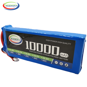 14.8V 4S <strong>10000mAh</strong> 25C UAV Drone <strong>Battery</strong> 4S RC <strong>Lipo</strong> <strong>Batteries</strong> for FPV Drone Helicopter Airplane Quadcopter Model Racing Hobby - Product Image 3