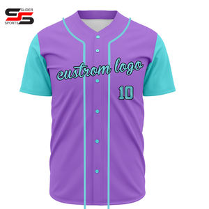 Nom de l'équipe Numéro Couture Logo Softball Jeu Sweat-shirt pour Hommes Maillot de Baseball Brodé Personnalisé - Product Image 6