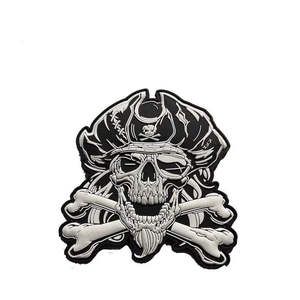 Patchs en caoutchouc PVC de haute qualité avec logo personnalisé, avec boucle et paillettes, impression personnalisée, couture - Product Image 6