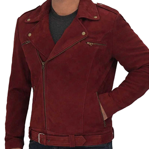 เสื้อแจ็กเก็ตหนังผู้ชายกันลมออกแบบได้ตามต้องการลายพราง - Product Image 3