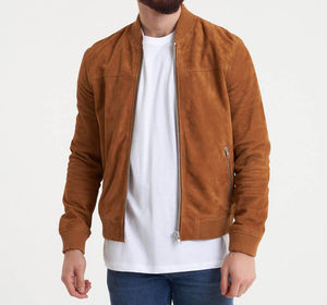 Chaqueta de lona de cuero PU para motocicleta de invierno de diseño personalizado para hombre, impermeable, a prueba de viento, cálido, multibolsillo, abrigo de alta calidad, prendas de vestir - Product Image 4