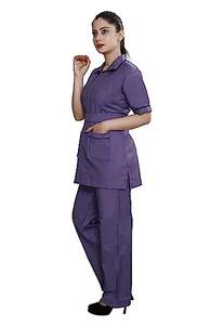 Conjuntos de uniforme médico para mujeres, ropa de diseño superior, elegante, bajo pedido mínimo, cómoda, para la salud, Tops de enfermería, trajes exfoliantes - Product Image 4