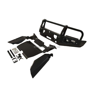 4x4 Offroad Nhiệm Vụ Nặng Nề Thép Chống Va Chạm <span class=keywords><strong>Bumper</strong></span> Lc250 Phía Trước <span class=keywords><strong>Bumper</strong></span> Bull Thanh Tời <span class=keywords><strong>Bumper</strong></span> Kit Cho Land Cruiser 250 Loạt - Product Image 6