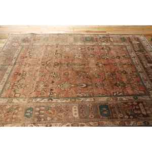 Alfombra Turca Vintage de Lana Marrón, 6,4x8,6 pies (194x262 cm) - Product Image 3