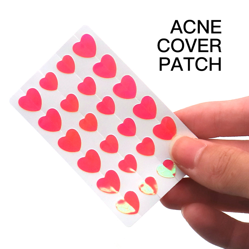 Patch hydrocolloïde de marque de distributeur pour l'acné et le visage, étoile, bouton de guérison OEM
