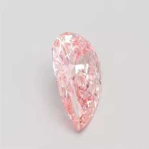 Fancy Vivid <b>Pink</b> Cushion Lab Created Diamond Cushion Ascher Cut Loose Diamond Ideal for Rings Pendants and Custom Jewelry - Product Image 2