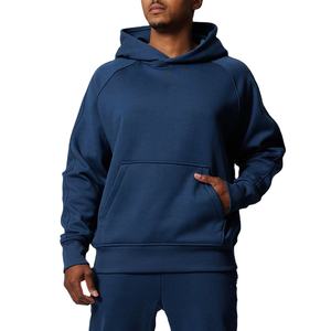 Sweat à capuche surdimensionné vintage en coton lourd pour homme avec logo personnalisé, broderie graphique, lavage à l'acide, pour l'hiver 2026 - Product Image 2