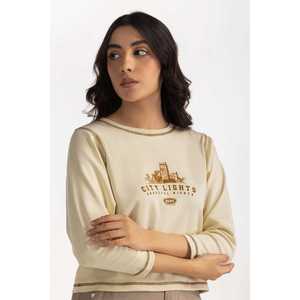 Camiseta Gráfica de Algodón 100% para Mujer, Corte Regular, Tejido Transpirable, Informal, WM-KTP-WS24-005 OEM ODM - Product Image 4