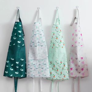 Mini tablier de cuisine en coton vierge imperméable avec logo personnalisé pour le jardin de l'école, la peinture de chef de cuisine pour enfants et enfants - Product Image 1