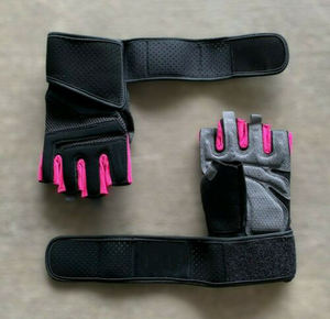 Gants de fitness professionnels, gants d'entraînement antidérapants avec paume rembourrée, gants d'entraînement avec protection du poignet - Product Image 4