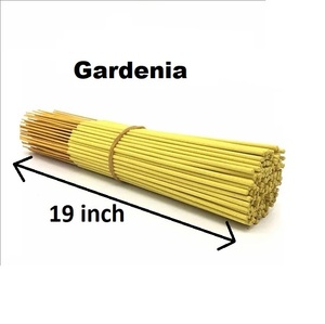 Bâtons d'encens de 19 pouces Top Selling Gardenia Natural Encens Sticks Bulk Supply (White) - Product Image 1