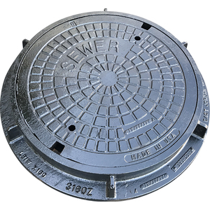 Couverture de regard en fonte ductile, haute résistance à la traction, produit routier conçu pour durer des décennies - Product Image 3