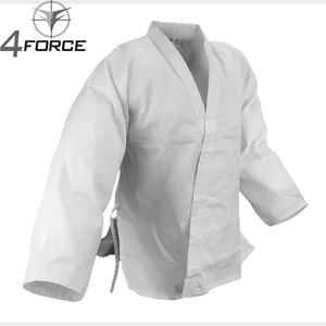 Conjuntos de Uniformes de Karate Premium para Entrenamiento y Competición, Mezcla de Algodón Reforzada, Ligeros, con Logotipo Frontal Personalizado Bordado - Product Image 5