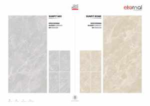 Dalles de carrelage en porcelaine marbrée brillante sans fin 600x1200 Sol intérieur de luxe - Product Image 3