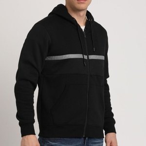 เสื้อสเวตเชิ้ตและฮู้ดของผู้ชายผ้าฝ้ายแบบสวมหัวคอกลมสุดหรู - Product Image 4