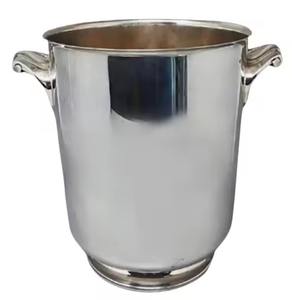 Enfriador de bebidas clásico para bañera de barra de hielo con acabado plateado de estilo tradicional para fiestas, eventos, restaurantes y uso de Bar en casa - Product Image 2