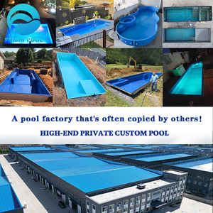 Piscina de Acrílico de Lujo Personalizada para Exteriores, Piscina Elevada Encantadora de Gran Tamaño, Piscina de Fibra de Vidrio para Hotel o Villa, Spa - Product Image 5