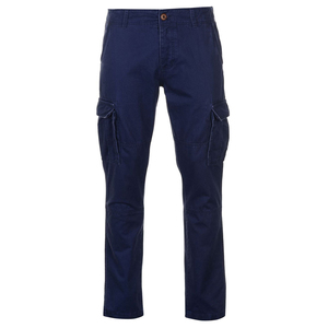 Prix de gros, logo brodé personnalisé, pantalon cargo pour homme / Pantalon cargo en toile taille haute pour homme - Product Image 1