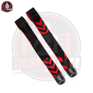 Vendas de Boxeo de Última Moda en Color Rojo y Negro con Contraste, Certificación CE, Logotipo Personalizado, Servicio OEM ODM, Vendas de Boxeo de Algodón Duradero para Entrenamiento - Product Image 2