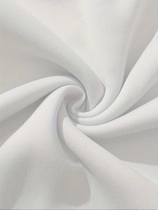 Sudadera con Capucha Extra Grande, Color Blanco Sólido, Felpa de Algodón, Corte Regular, Ropa Casual de Otoño - Product Image 3