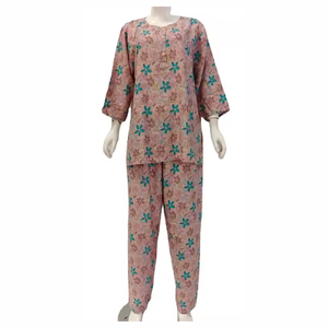 Chemises de nuit pour femmes en tissu rayonne, respirantes, douces et thermiques, à taille élastique, pour l'été - Product Image 6