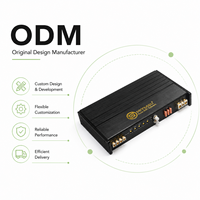 Amplificateur audio de voiture ODM Sennuopu HQ-3000.1D, classe AB, monobloc, subwoofer universel, 30 ampères x 4, 100 dB, amplificateur mono en aluminium