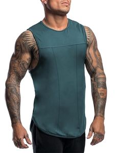 Haute qualité hommes musculation Gym débardeurs entraînement Stringer sans manches débardeur, Fitness débardeur hommes - Product Image 2