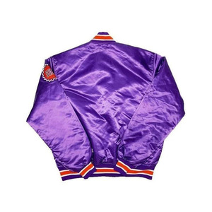 Vestes pour hommes grandes tailles, vestes universitaires en satin de soie de haute qualité, personnalisées avec logos personnalisés, unisexe - Product Image 3