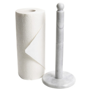 Porte-papier de soie en marbre blanc, porte-serviettes en papier en marbre de cuisine, porte-serviettes en papier en marbre fait main - Product Image 6
