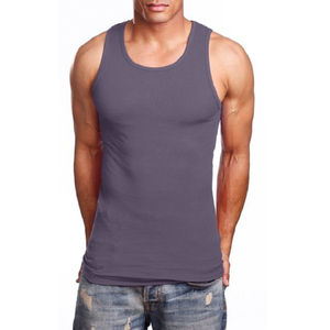 Camiseta sin Mangas para Hombre, de Alta Calidad, Tejida, Corte Holgado, Estilo Casual, Transpirable, Impresión por Sublimación Ecológica - Product Image 1