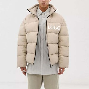 2026 Hot Selling Soft Casual Solid Color Outdoor Wear Men's Windproof Puffer <b>Jacket</b> With Hood - Product Image 5