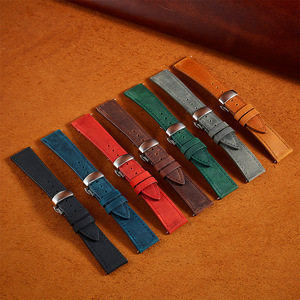 BEAEN Vintage correa <span class=keywords><strong>de</strong></span> <span class=keywords><strong>reloj</strong></span> <span class=keywords><strong>de</strong></span> cuero 18mm 20mm piezas <span class=keywords><strong>de</strong></span> <span class=keywords><strong>reloj</strong></span> correa para Huawei Watch GT4 22mm 24mm hombres correa <span class=keywords><strong>de</strong></span> muñeca <span class=keywords><strong>de</strong></span> liberación rápida - Product Image 6