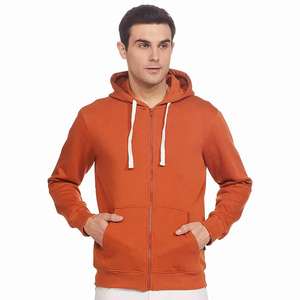 เสื้อกันหนาวมีฮู้ดทรงสลิมฟิตสำหรับผู้ชายเสื้อมีฮู้ดผ้าเกล็ดปลา - Product Image 2