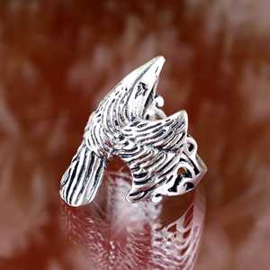 Unique Latest Eagle Brass <b>Ring</b> Silver Plated Vintage Tribal <b>Chunky</b> Eagle Statement Handmade <b>Ring</b> Wholesale <b>Ring</b> For Men's - Product Image 3