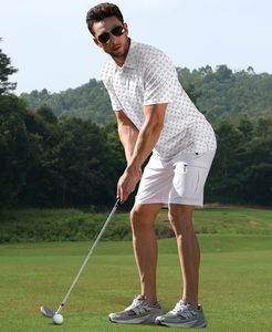 เสื้อโปโลสำหรับผู้ชายแห้งเร็วเสื้อโปโลแขนสั้นพิมพ์ลายลำลองระบายอากาศจากปากีสถานสำหรับฤดูร้อน - Product Image 1