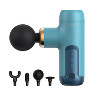 Pistolet de massage portable Beilide de haute qualité à têtes multiples rechargeables pour massage des tissus profonds, idéal pour cadeau, vente en gros et au détail