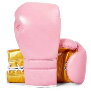 Guantes de Boxeo de Cuero Genuino Impermeables, Guantes Profesionales de Entrenamiento, Sparring y Combate, Personalizables, Unisex, de Alta Calidad - Product Image 1