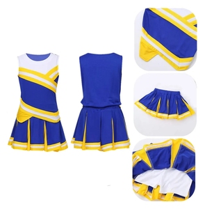 Conjunto de uniformes de porristas personalizados de alta calidad, servicio al por mayor OEM, técnica de sublimación impresa - Product Image 3