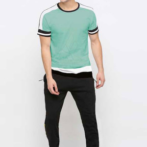 Performance Men Gym Fit T Shirt Avec Tissu Doux Et À Séchage Rapide Idéal Pour Les Entraînements Actifs Stock T-shirts Pour Hommes - Product Image 4