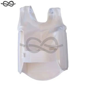 แผ่นป้องกันหน้าอกแผ่นรองซี่โครงสำหรับผู้ชายผู้หญิงเด็กระบายอากาศได้ดีสวมใส่สบายอุปกรณ์กีฬา - Product Image 2