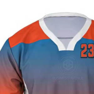 Maillot de lacrosse classique, texture lisse et coupe confortable, maillot de lacrosse professionnel avec contrôle de l'humidité et toucher doux - Product Image 3