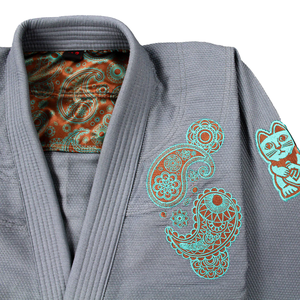 KIMONO DE JIU JITSU BRASILEÑO ELÁSTICO DE ALTA CALIDAD 100% ALGODÓN DE DISEÑO PERSONALIZADO 2024 por BRIGHT WAY INTERNATIONAL - Product Image 3