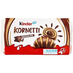 Helados Kinder Kornetti de Chocolate, 6 Piezas, 252g, Conos de Helado Congelados, Dulces, Suministro al por Mayor para Venta al por Menor, Precio de Fábrica, Gran Venta - Product Image 1