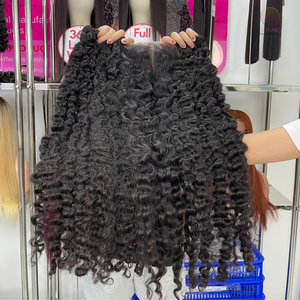 2024 cheveux de qualité supérieure 100% cheveux vietnamiens bruts prix de gros Premium Standard brut crépus bouclés paquets de cheveux humains Top tendance - Product Image 6