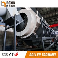 Machine de recyclage automatique Boxin 500 kg/h pour le recyclage des PET, broyeur et laveur de déchets PET pour usine de lavage de plastique