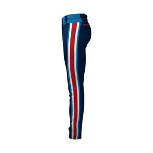 กางเกงเบสบอลของผู้ชายดีไซน์ล่าสุดแห้งเร็วระบายอากาศได้ดีไซส์ใหญ่พิเศษกางเกงเบสบอลผ้านิ่ม - Product Image 4